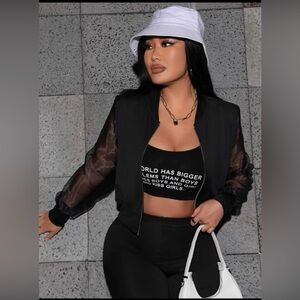 NWOT Women’s bomber jacket